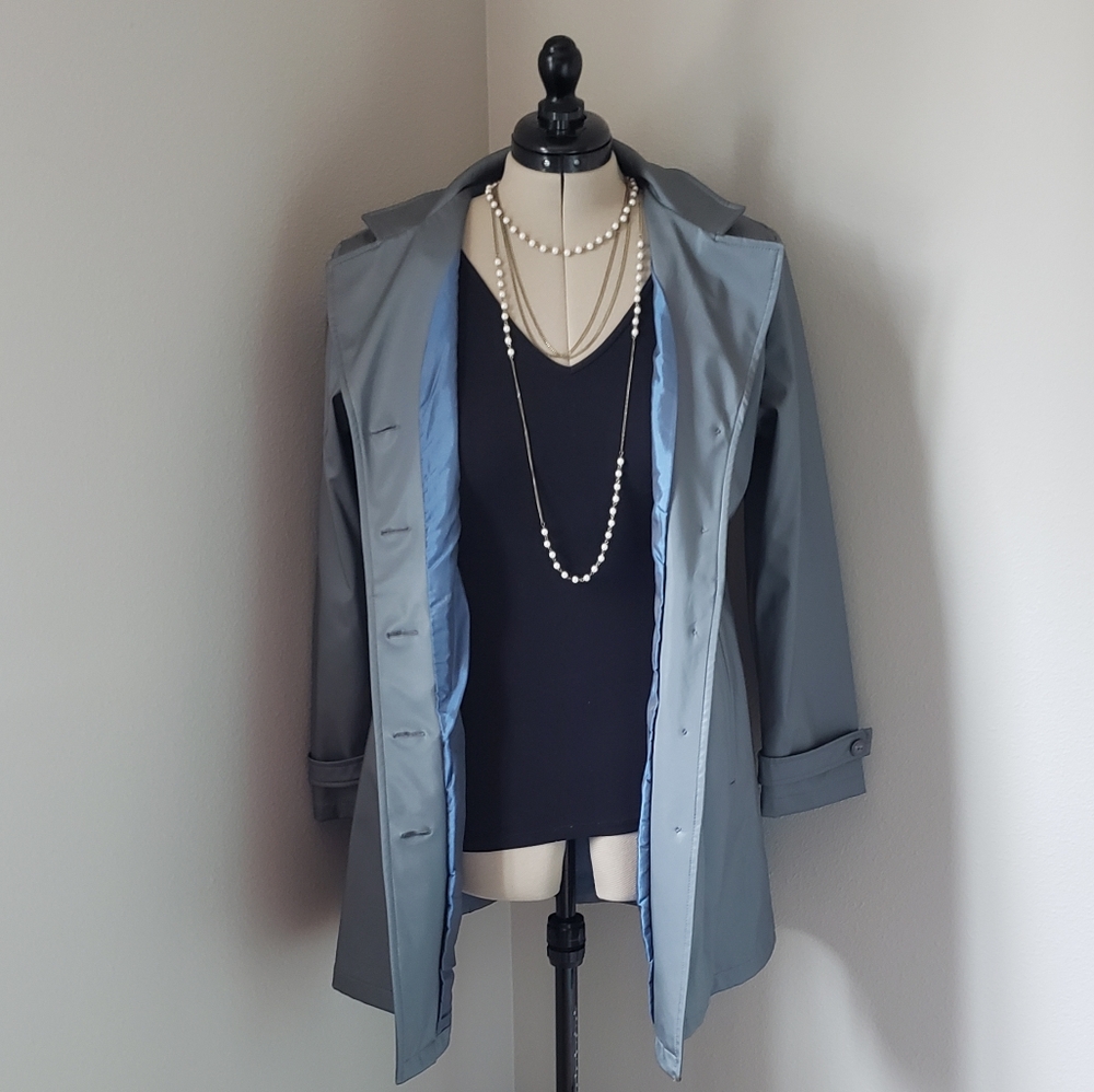 🆕️🧥Anchor Blue- Rain Pea Coat